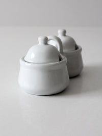 vintage Houston Harvest double condiment server