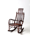 vintage Amish bentwood rocking chair