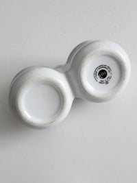 vintage Houston Harvest double condiment server