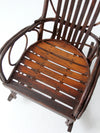 vintage Amish bentwood rocking chair