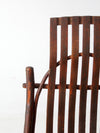 vintage Amish bentwood rocking chair