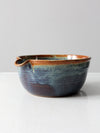 vintage studio pottery batter bowl