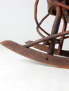 vintage Amish bentwood rocking chair
