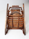 vintage Amish bentwood rocking chair