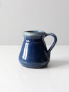 vintage studio pottery pitcher