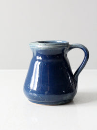 vintage studio pottery pitcher