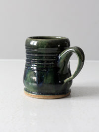 vintage studio pottery mug