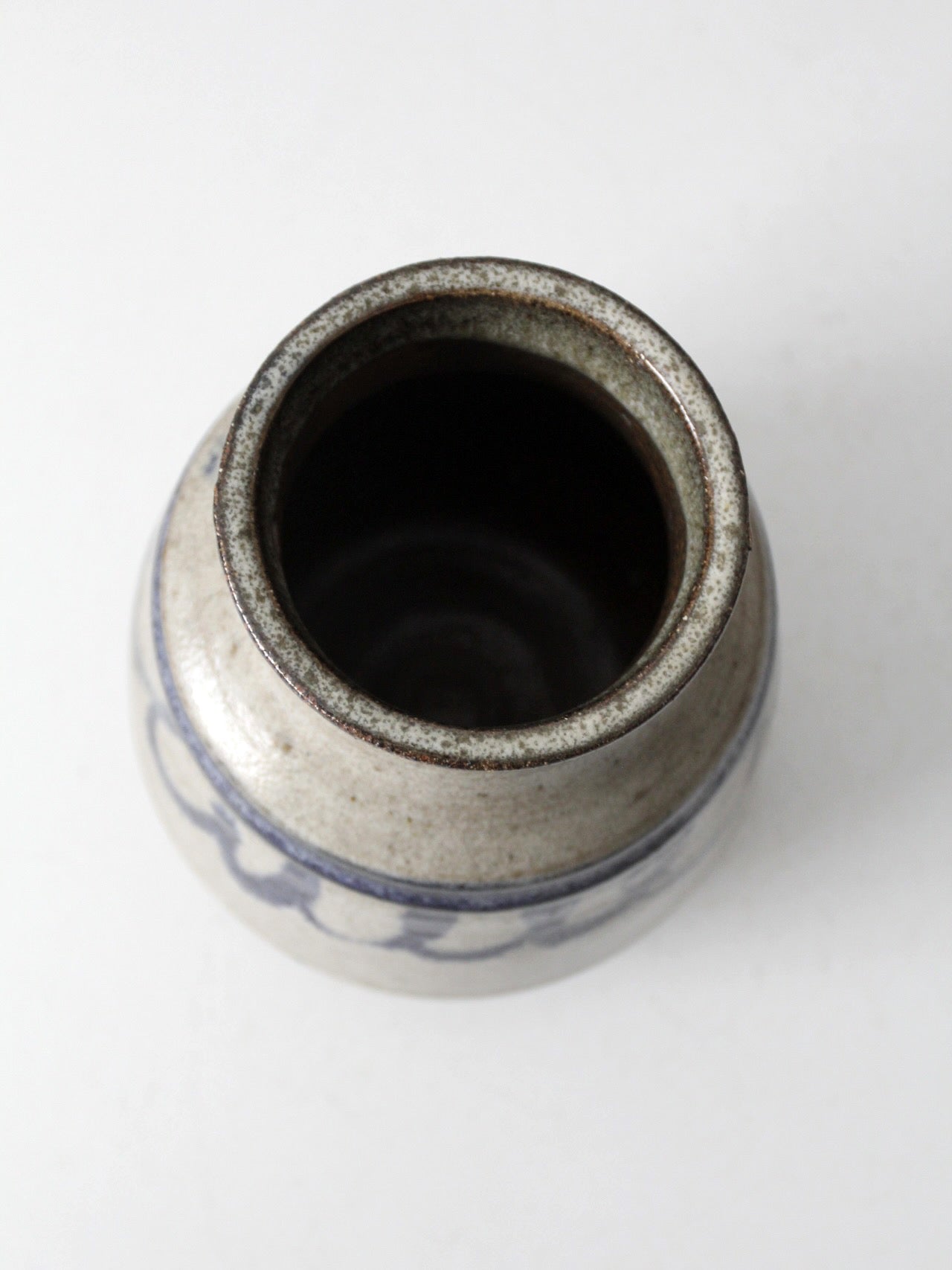 vintage handmade studio pottery vase