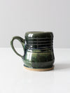 vintage studio pottery mug