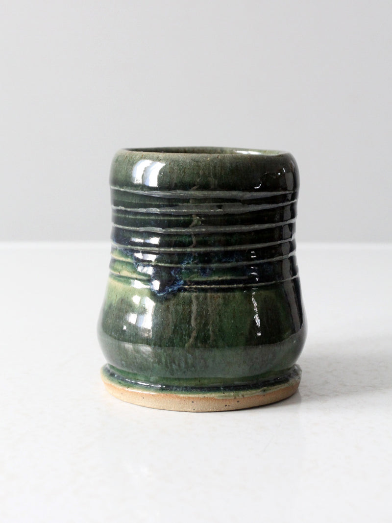 vintage studio pottery mug