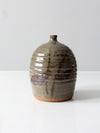 vintage studio pottery vase