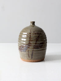 vintage studio pottery vase