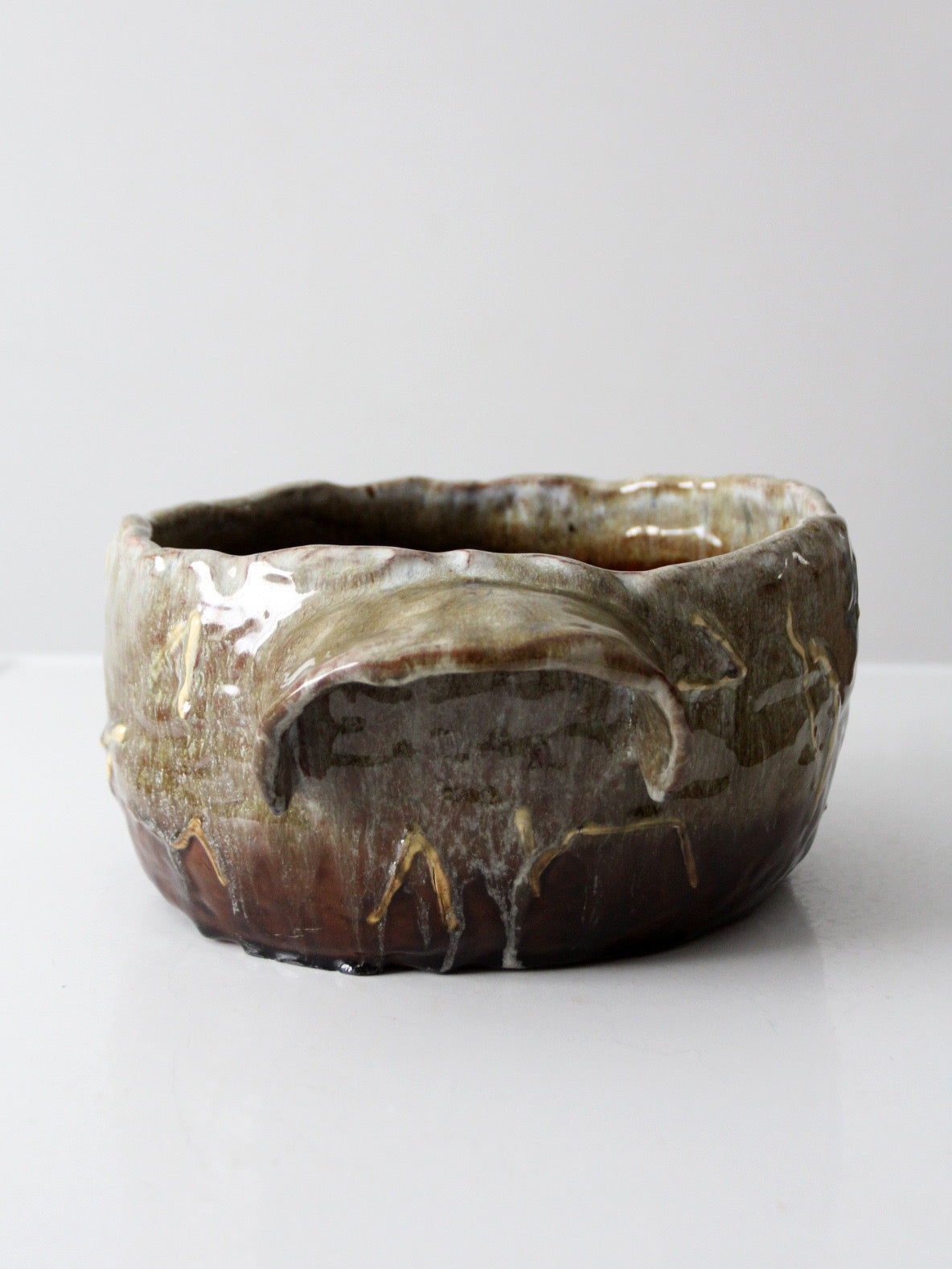 vintage studio pottery bowl