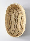 vintage soft weave oval basket