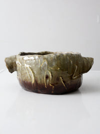 vintage studio pottery bowl