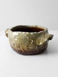 vintage studio pottery bowl