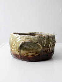 vintage studio pottery bowl