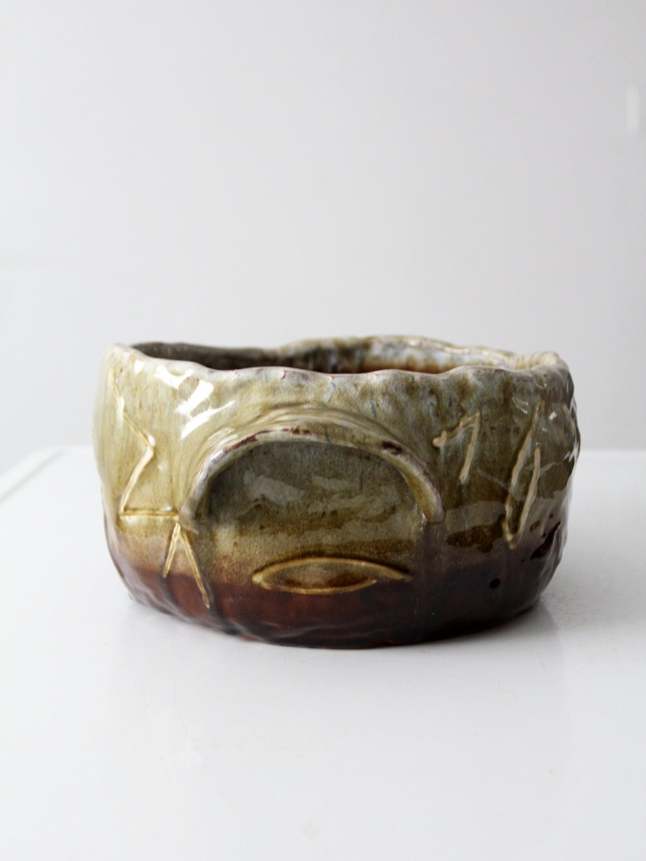 vintage studio pottery bowl