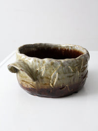 vintage studio pottery bowl