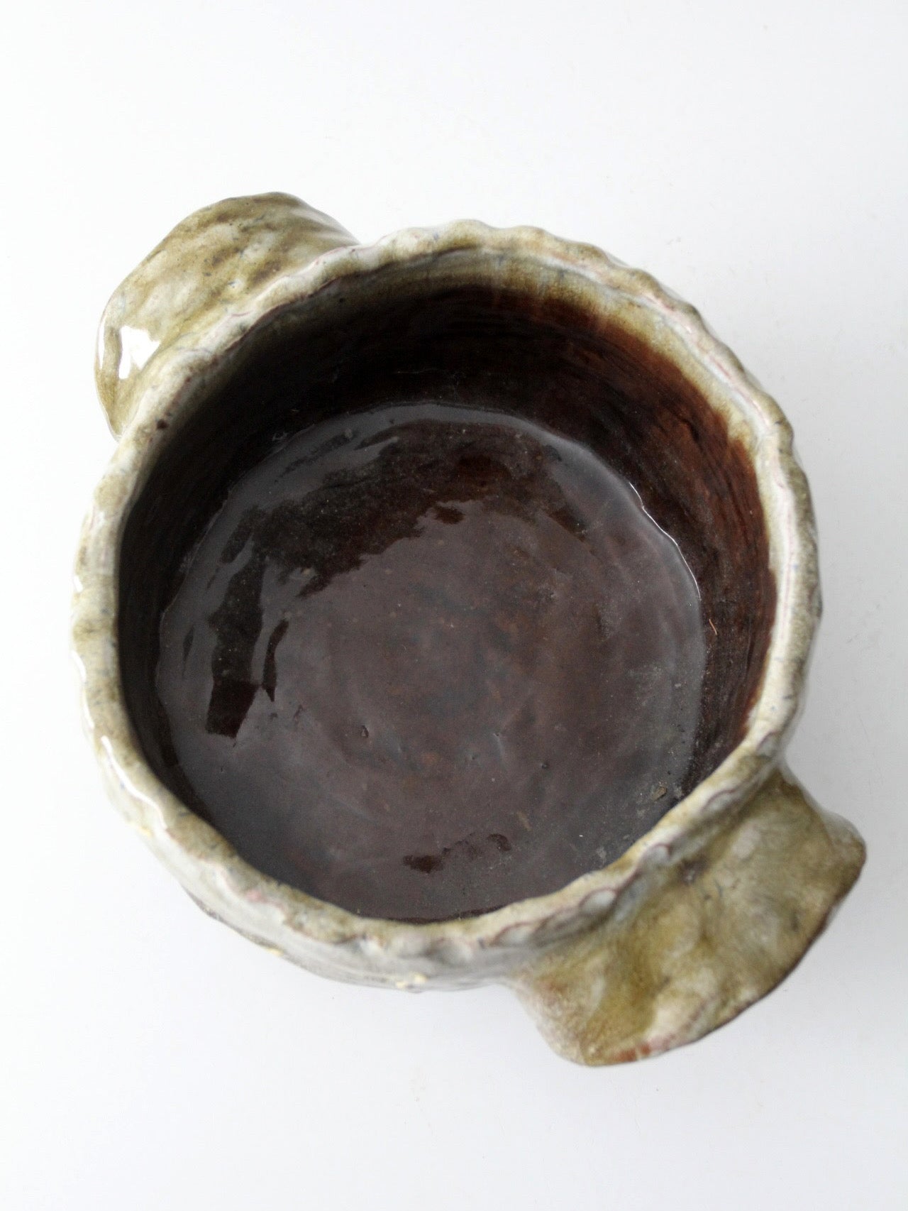 vintage studio pottery bowl