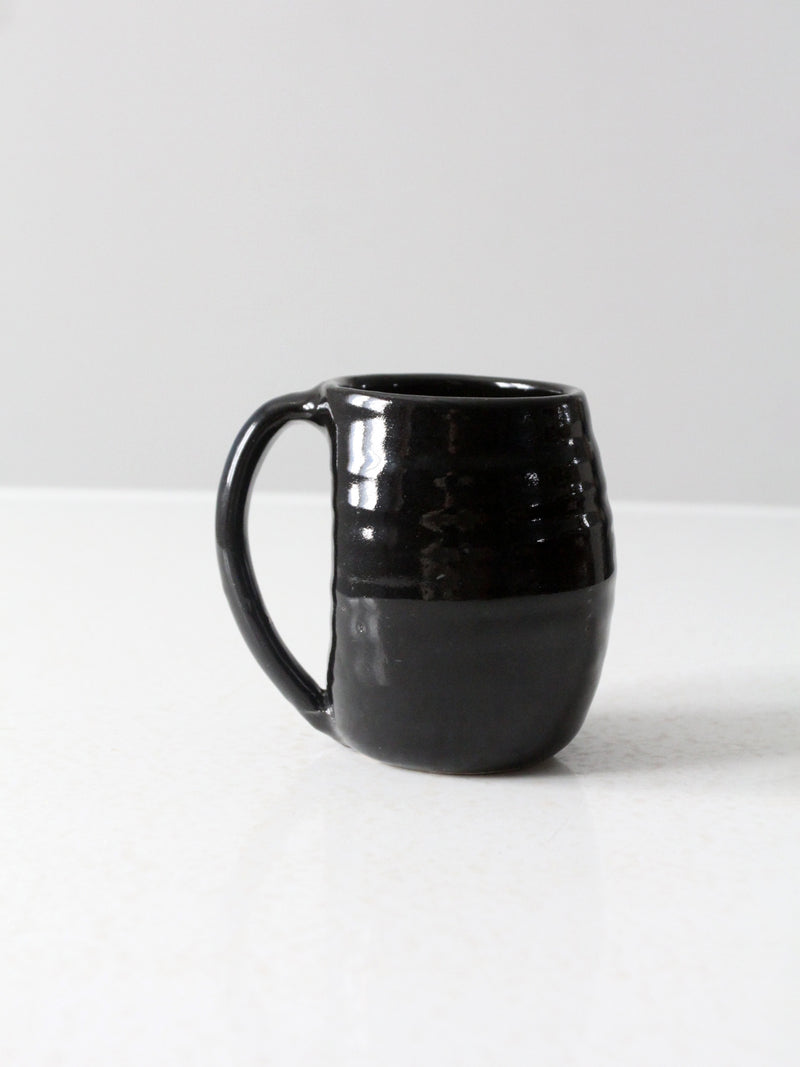 vintage studio pottery mug