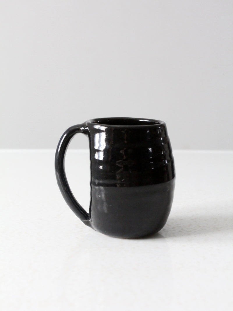 vintage studio pottery mug