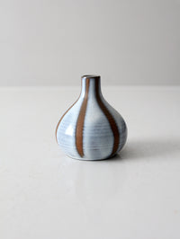 vintage handmade studio pottery vase