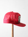 vintage red trucker hat