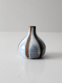 vintage handmade studio pottery vase