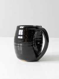 vintage studio pottery mug