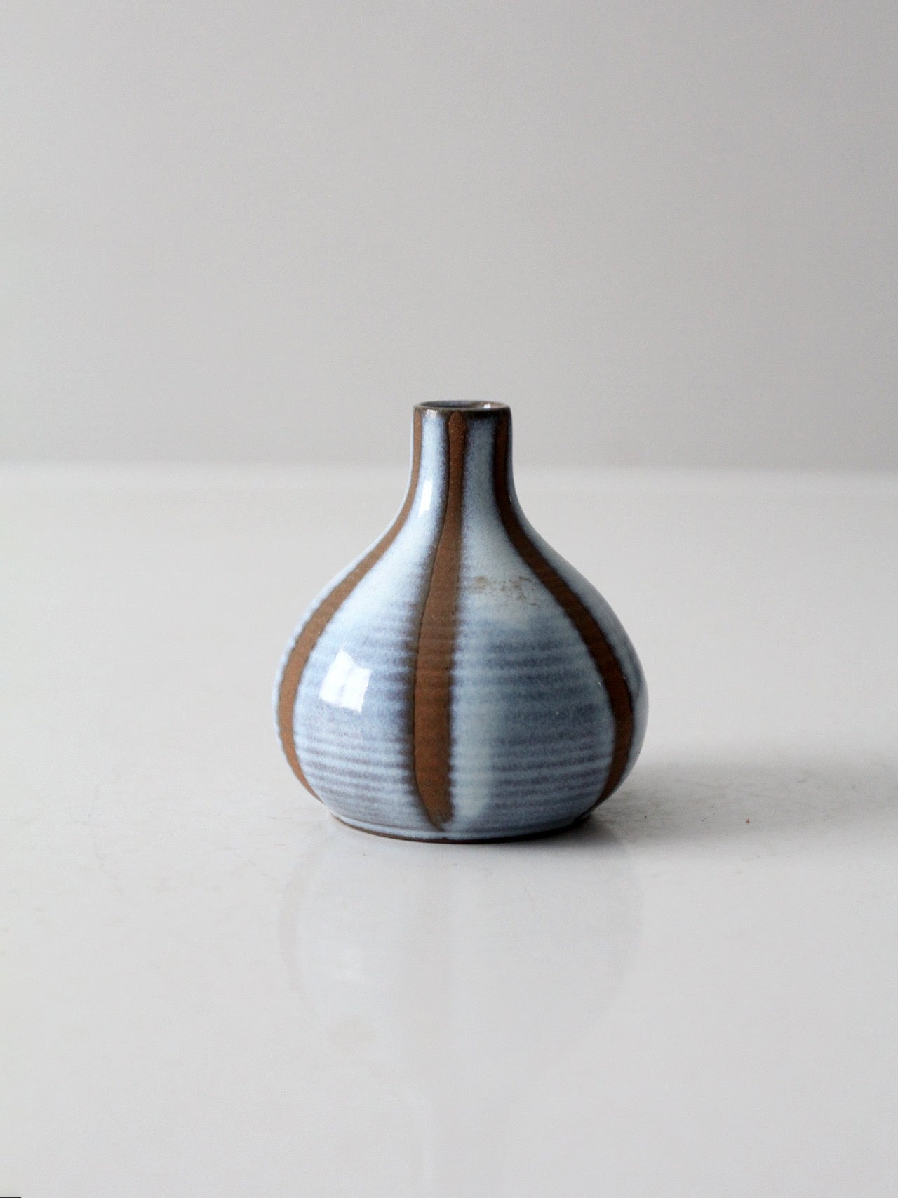 vintage handmade studio pottery vase