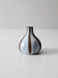 vintage handmade studio pottery vase