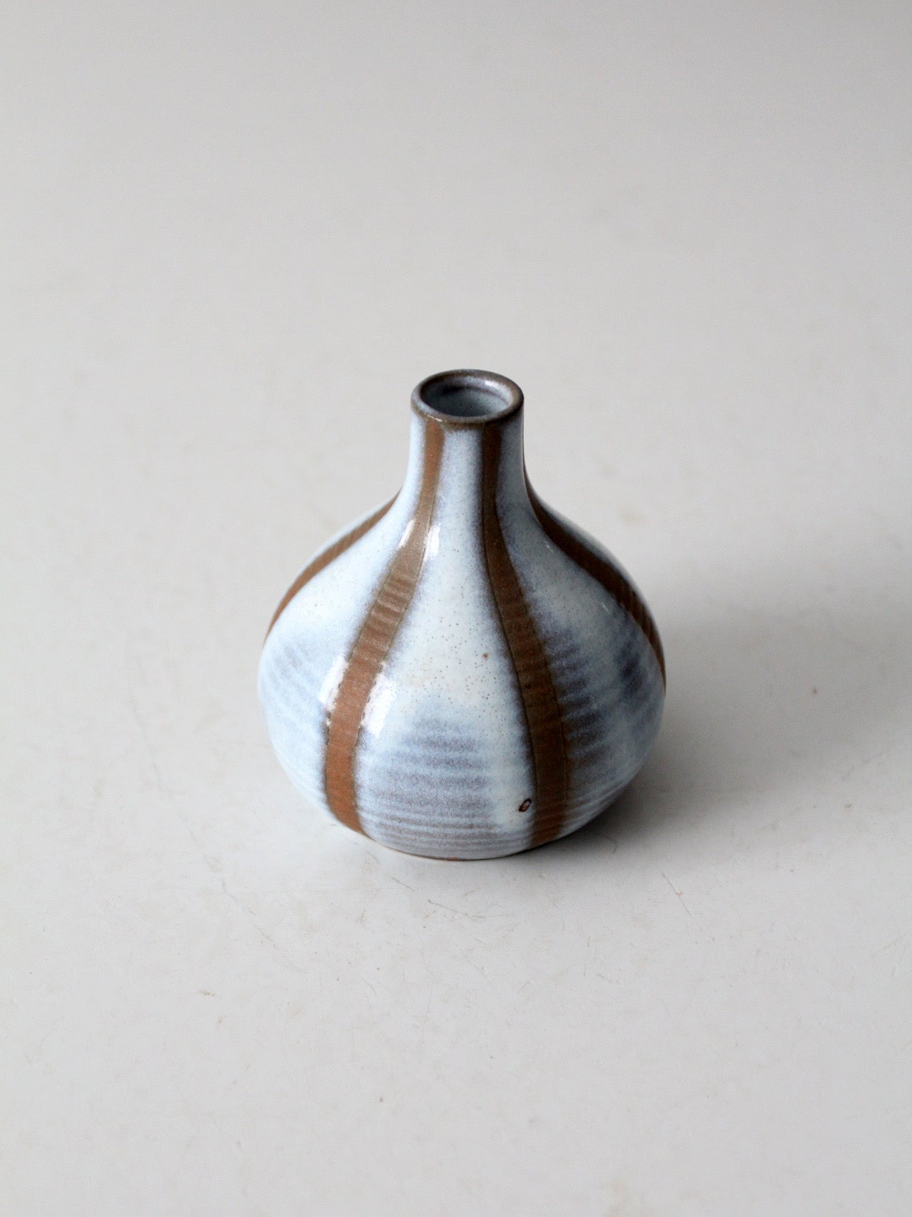 vintage handmade studio pottery vase
