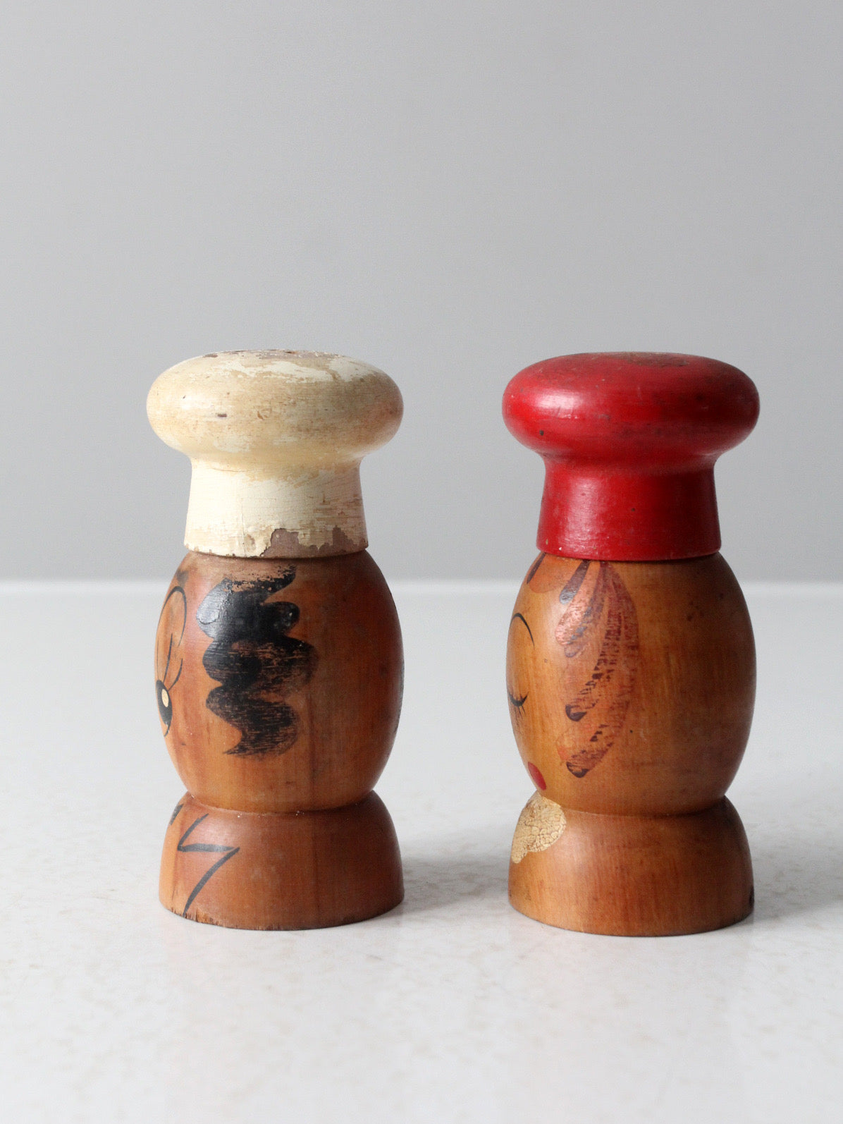 mid-century Japanese salt & pepper shakers pair – 86 Vintage