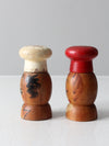 mid-century Japanese salt & pepper shakers pair