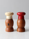 mid-century Japanese salt & pepper shakers pair