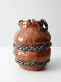 vintage studio pottery vase