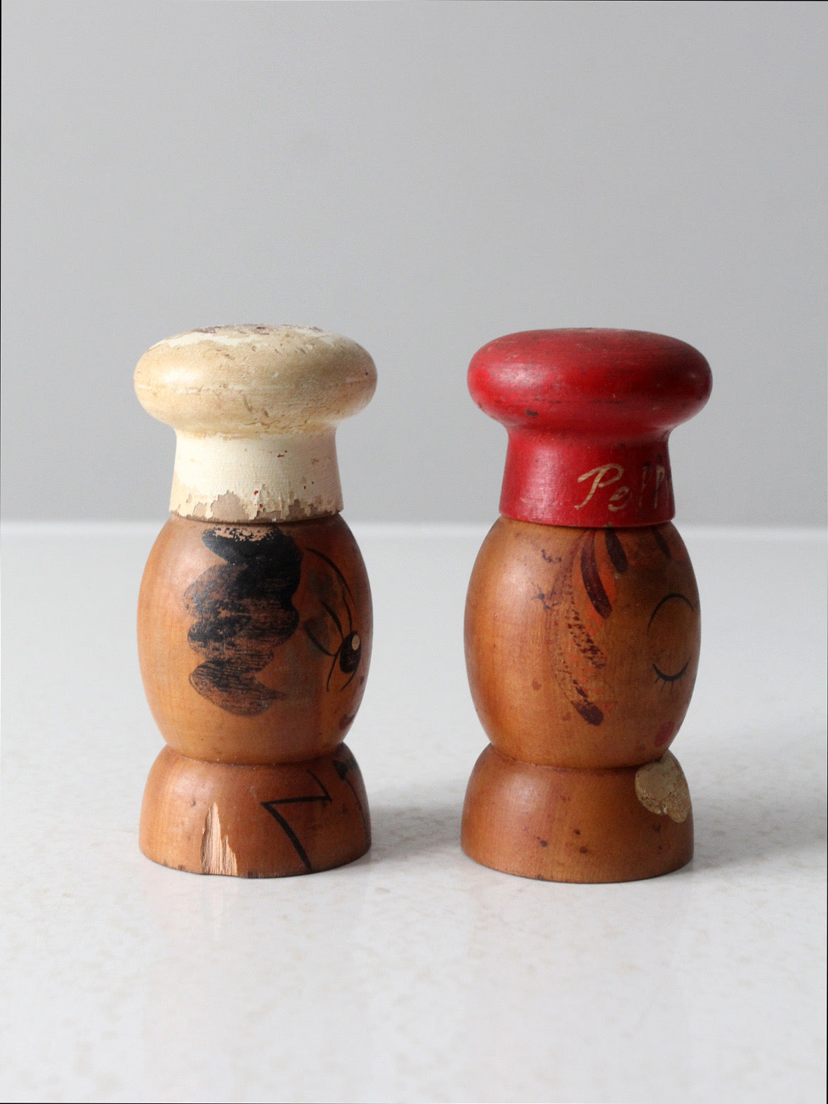 mid-century Japanese salt & pepper shakers pair – 86 Vintage