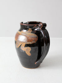 vintage studio pottery pitcher