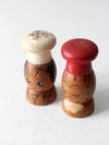 mid-century Japanese salt & pepper shakers pair