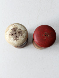 mid-century Japanese salt & pepper shakers pair