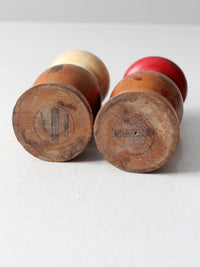 mid-century Japanese salt & pepper shakers pair