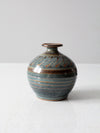 vintage Brush Creek Studio pottery vase