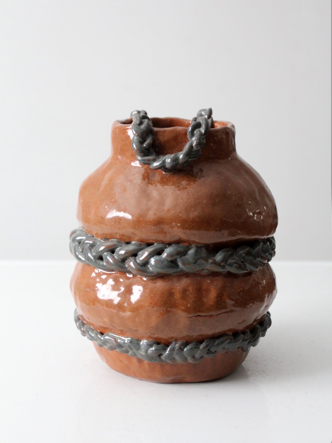 vintage studio pottery vase