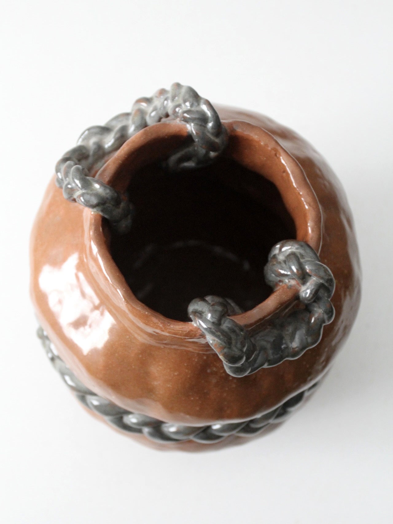 vintage studio pottery vase