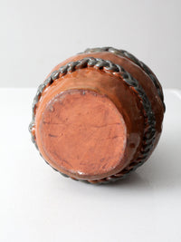 vintage studio pottery vase