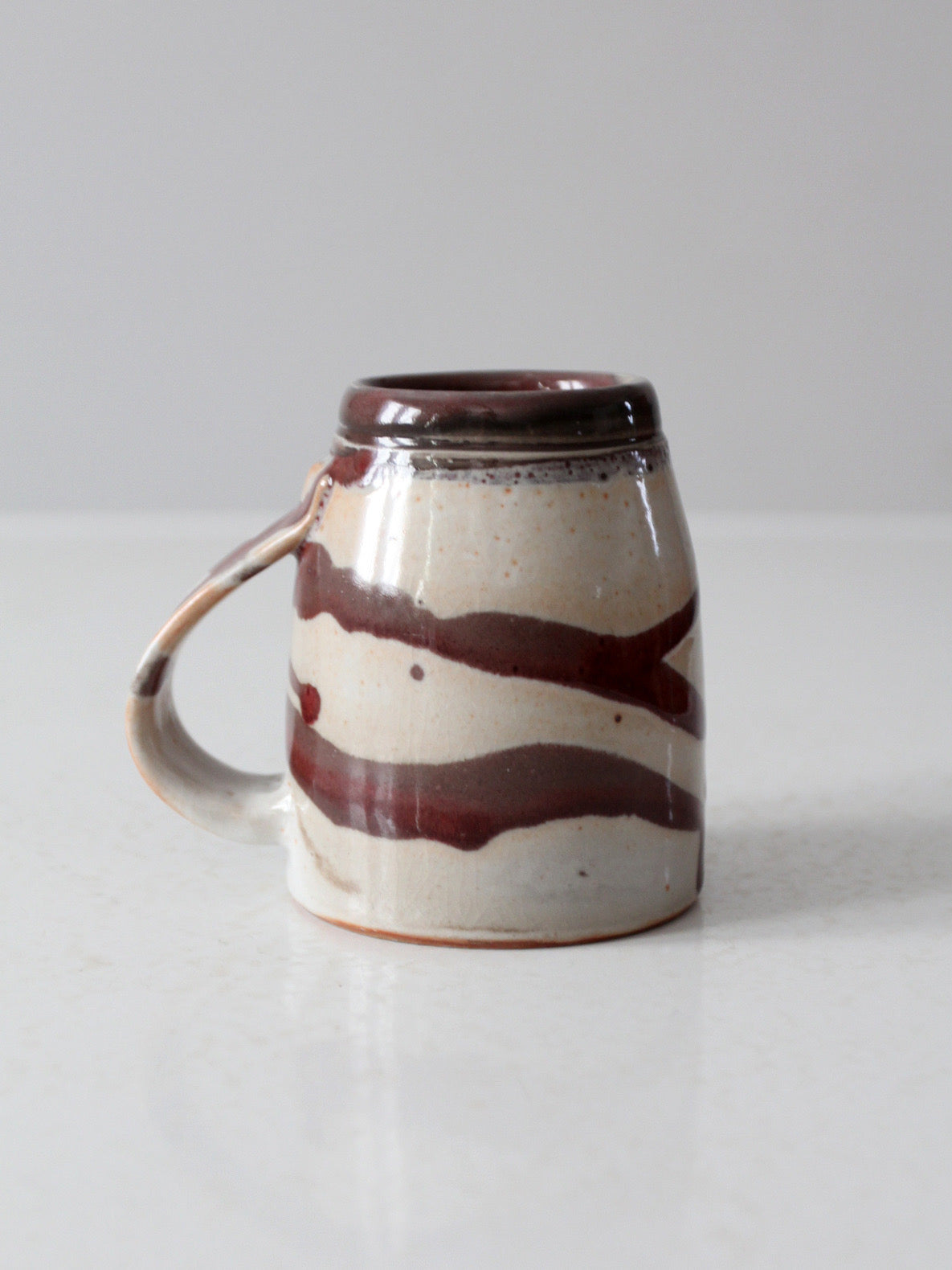 vintage studio pottery mug