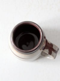 vintage studio pottery mug