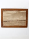 vintage oversize western landscape photo