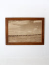 vintage oversize western landscape photo